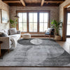 Piper Looms Mayfield Geometric AMF1140 Gray Machine Washable Area Rug Lifestyle Image Feature