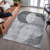 Piper Looms Mayfield Geometric AMF1140 Gray Machine Washable Area Rug Lifestyle Image Feature