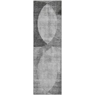 Piper Looms Mayfield Geometric AMF1140 Gray Machine Washable Area Rug Runner Main Image