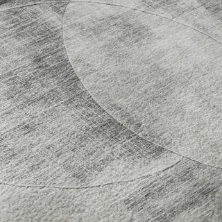 Piper Looms Mayfield Geometric AMF1140 Gray Machine Washable Area Rug Swatch Image