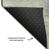 Piper Looms Mayfield Geometric AMF1140 Lavender Machine Washable Area Rug Backing Image