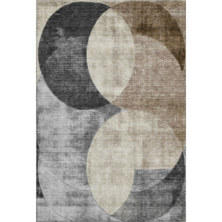 Piper Looms Mayfield Geometric AMF1140 Pewter Machine Washable Area Rug main image