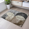 Piper Looms Mayfield Geometric AMF1140 Pewter Machine Washable Area Rug Scatter Lifestyle Image Feature