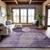 Piper Looms Mayfield Geometric AMF1140 Purple Machine Washable Area Rug Lifestyle Image Feature