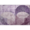 Piper Looms Mayfield Geometric AMF1140 Purple Machine Washable Area Rug Scatter Main Image