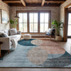 Piper Looms Mayfield Geometric AMF1140 Rust Machine Washable Area Rug Lifestyle Image Feature