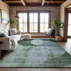 Piper Looms Mayfield Geometric AMF1140 Seafoam Machine Washable Area Rug Lifestyle Image Feature
