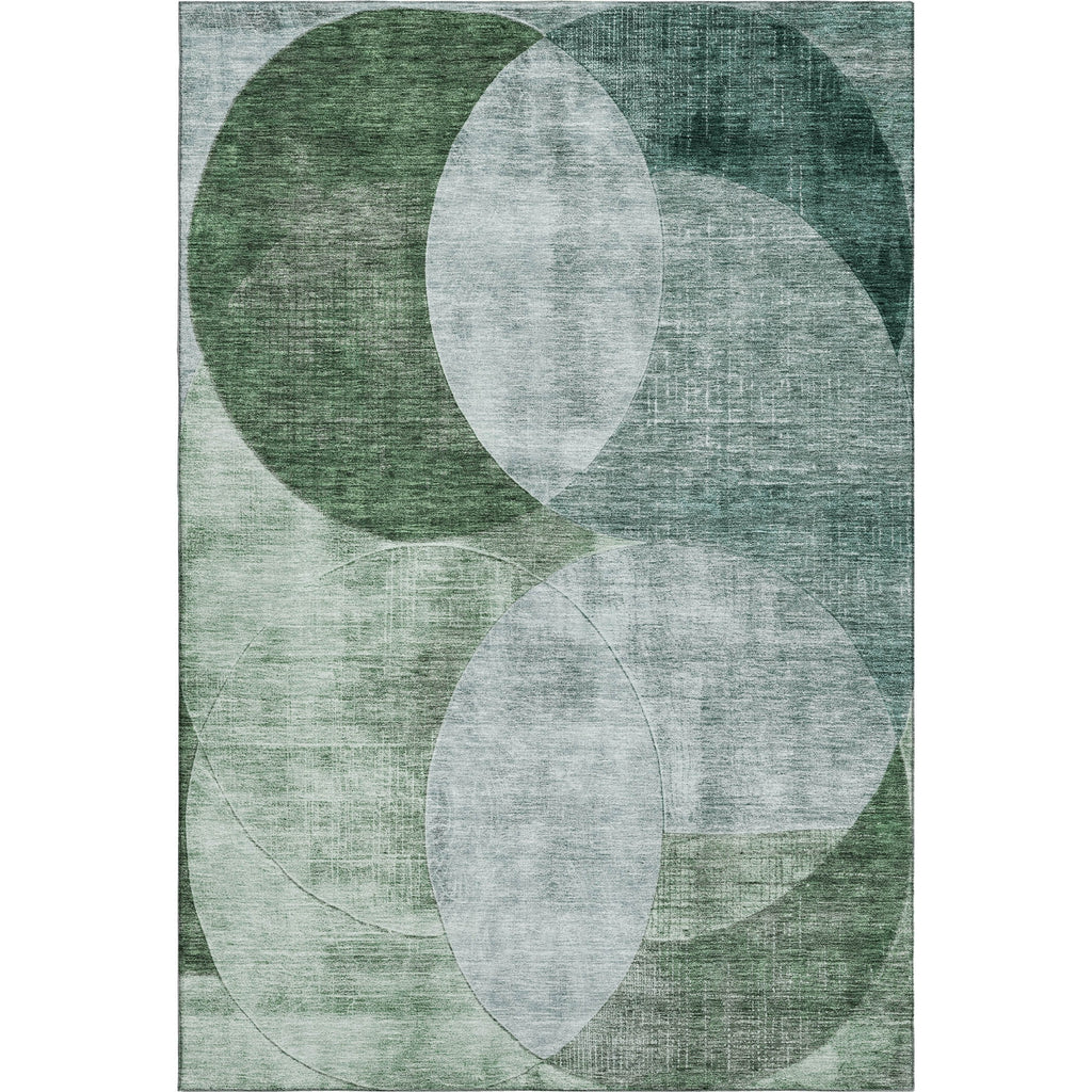Piper Looms Mayfield Geometric AMF1140 Seafoam Machine Washable Area Rug main image