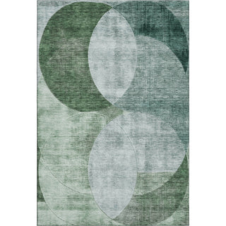 Piper Looms Mayfield Geometric AMF1140 Seafoam Machine Washable Area Rug main image
