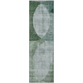 Piper Looms Mayfield Geometric AMF1140 Seafoam Machine Washable Area Rug Runner Main Image