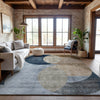 Piper Looms Mayfield Geometric AMF1140 Sky Machine Washable Area Rug Lifestyle Image Feature