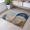 Piper Looms Mayfield Geometric AMF1140 Sky Machine Washable Area Rug Scatter Lifestyle Image Feature