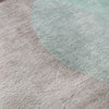 Piper Looms Mayfield Geometric AMF1140 Teal Machine Washable Area Rug Swatch Image