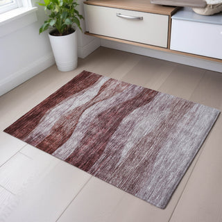 Piper Looms Mayfield Swirls AMF1141 Blush Machine Washable Area Rug Scatter Lifestyle Image Feature