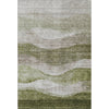 Piper Looms Mayfield Swirls AMF1141 Green Machine Washable Area Rug main image