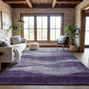 Piper Looms Mayfield Swirls AMF1141 Lavender Machine Washable Area Rug Lifestyle Image Feature