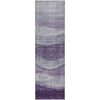 Piper Looms Mayfield Swirls AMF1141 Lavender Machine Washable Area Rug Runner Main Image
