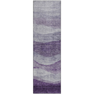 Piper Looms Mayfield Swirls AMF1141 Lavender Machine Washable Area Rug Runner Main Image