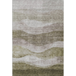 Piper Looms Mayfield Swirls AMF1141 Taupe Machine Washable Area Rug main image