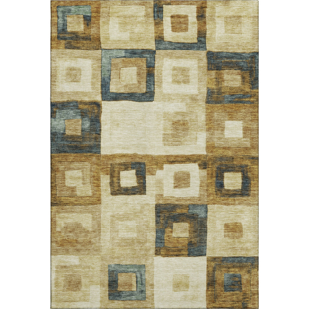 Piper Looms Mayfield Geometric AMF1142 Beige Machine Washable Area Rug main image