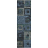 Piper Looms Mayfield Geometric AMF1142 Blue Machine Washable Area Rug Runner Main Image