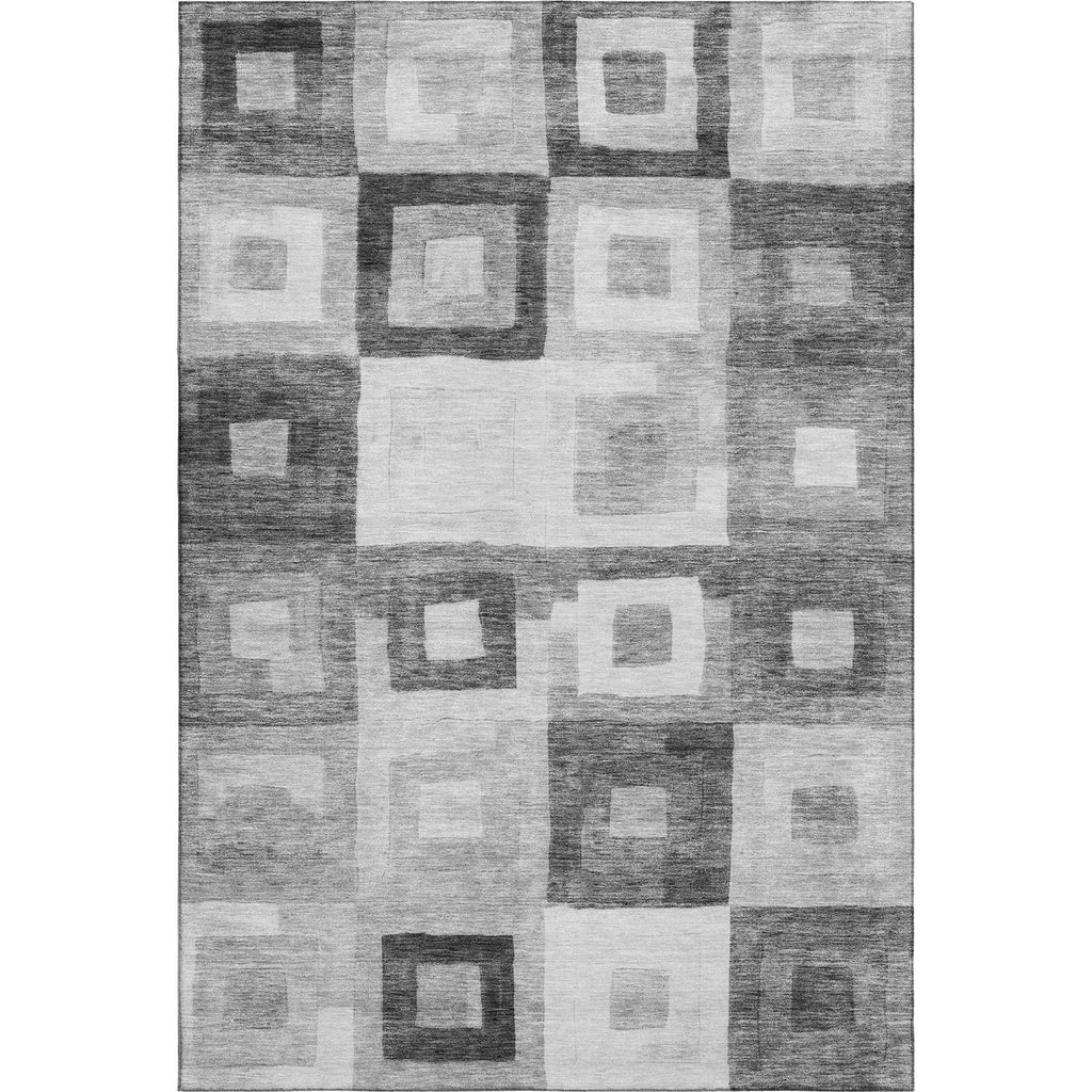 Piper Looms Mayfield Geometric AMF1142 Gray Machine Washable Area Rug main image
