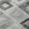 Piper Looms Mayfield Geometric AMF1142 Gray Machine Washable Area Rug Swatch Image