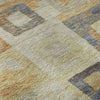 Piper Looms Mayfield Geometric AMF1142 Linen Machine Washable Area Rug Swatch Image