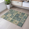 Piper Looms Mayfield Geometric AMF1142 Sage Machine Washable Area Rug Scatter Lifestyle Image Feature
