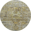 Piper Looms Mayfield Global AMF1143 Aloe Machine Washable Area Rug Round Main Image