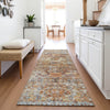 Piper Looms Mayfield Global AMF1143 Coral Machine Washable Area Rug Runner Lifestyle Image Feature