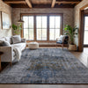 Piper Looms Mayfield Global AMF1144 Blue Machine Washable Area Rug Lifestyle Image Feature