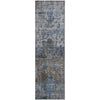 Piper Looms Mayfield Global AMF1144 Blue Machine Washable Area Rug Runner Main Image