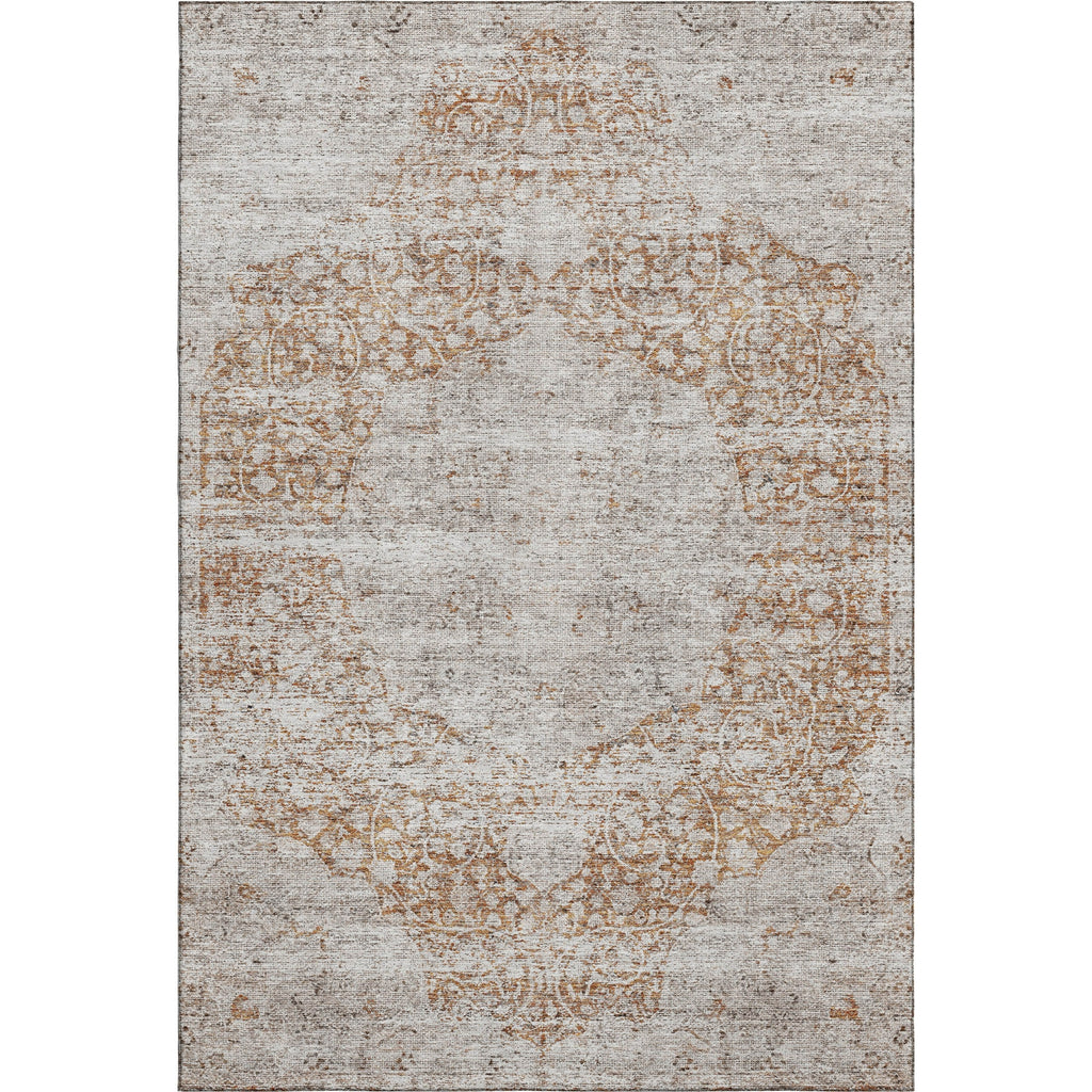 Piper Looms Mayfield Global AMF1144 Copper Machine Washable Area Rug main image