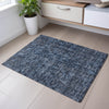 Piper Looms Mayfield Damask AMF1145 Blue Machine Washable Area Rug Scatter Lifestyle Image Feature