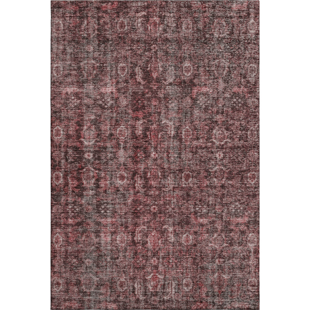 Piper Looms Mayfield Damask AMF1145 Pink Machine Washable Area Rug main image