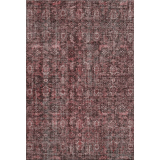 Piper Looms Mayfield Damask AMF1145 Pink Machine Washable Area Rug main image