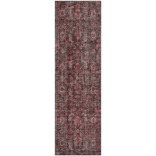 Piper Looms Mayfield Damask AMF1145 Pink Machine Washable Area Rug Runner Main Image