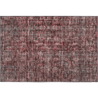 Piper Looms Mayfield Damask AMF1145 Pink Machine Washable Area Rug Scatter Main Image