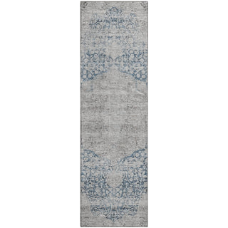 Piper Looms Mayfield Global AMF1146 Blue Machine Washable Area Rug Runner Main Image