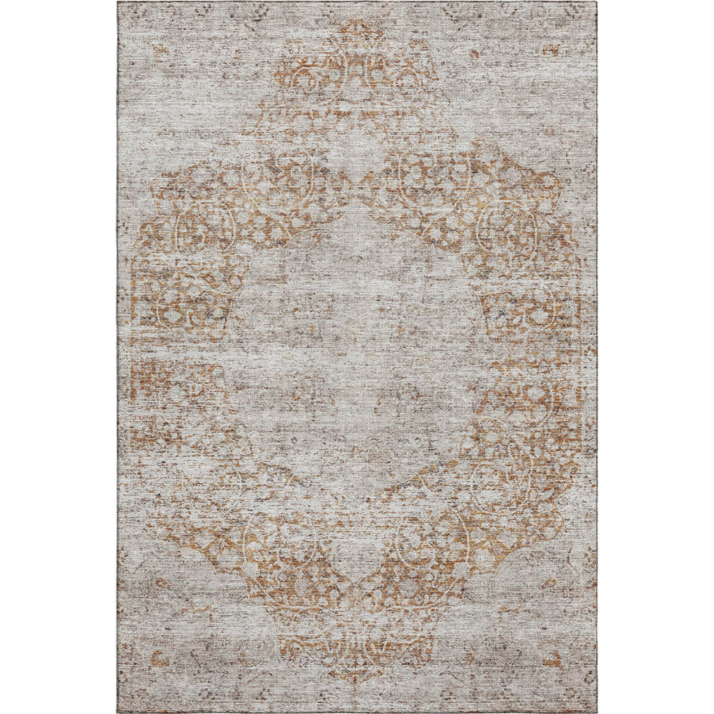 Piper Looms Mayfield Global AMF1146 Copper Machine Washable Area Rug main image