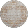Piper Looms Mayfield Global AMF1146 Copper Machine Washable Area Rug Round Main Image