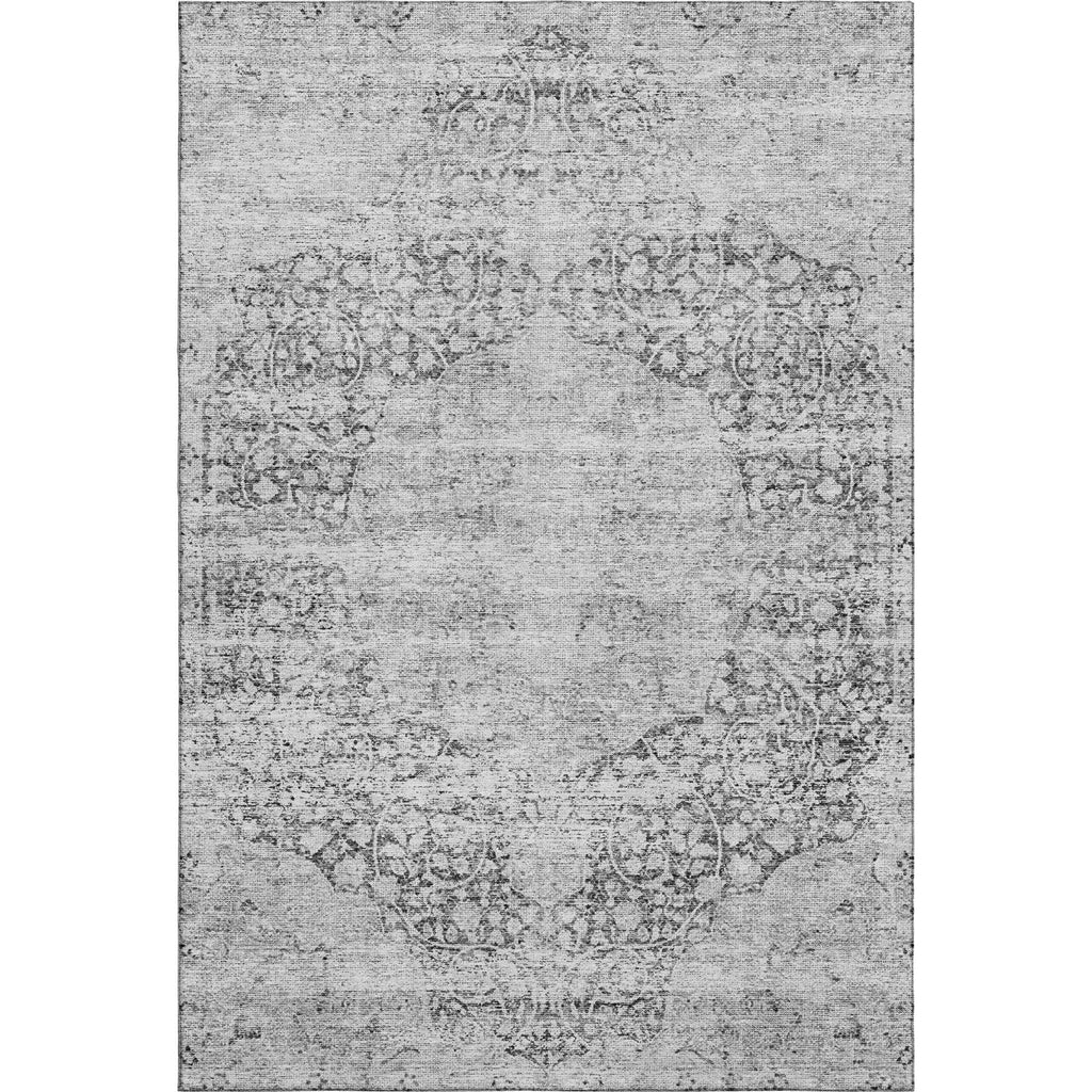 Piper Looms Mayfield Global AMF1146 Gray Machine Washable Area Rug main image