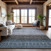 Piper Looms Mayfield Global AMF1147 Blue Machine Washable Area Rug Lifestyle Image Feature