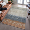 Piper Looms Mayfield Global AMF1147 Brown Machine Washable Area Rug Lifestyle Image Feature