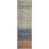 Piper Looms Mayfield Global AMF1147 Brown Machine Washable Area Rug Runner Main Image