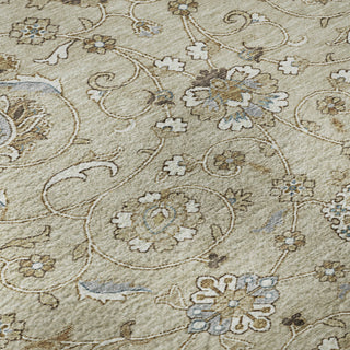 Piper Looms Mayfield Moroccan AMF1149 Beige Machine Washable Area Rug Swatch Image