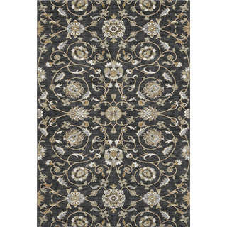 Piper Looms Mayfield Moroccan AMF1149 Black Machine Washable Area Rug main image
