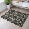 Piper Looms Mayfield Moroccan AMF1149 Black Machine Washable Area Rug Scatter Lifestyle Image Feature