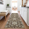 Piper Looms Mayfield Moroccan AMF1149 Chocolate Machine Washable Area Rug Runner Lifestyle Image Feature